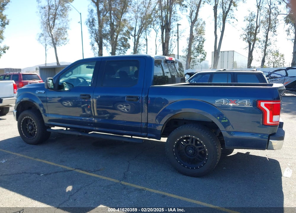 2016 FORD F-150 VIN: 1FTEW1E82GKE97124