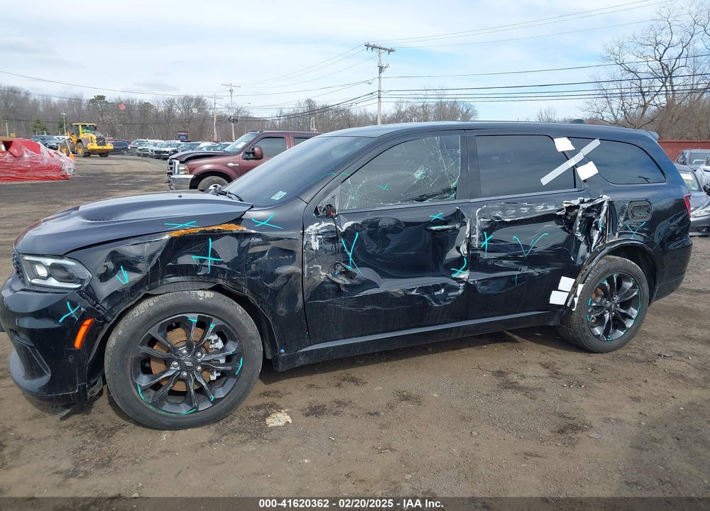 2022 DODGE DURANGO VIN: 1C4SDJCT4NC205691
