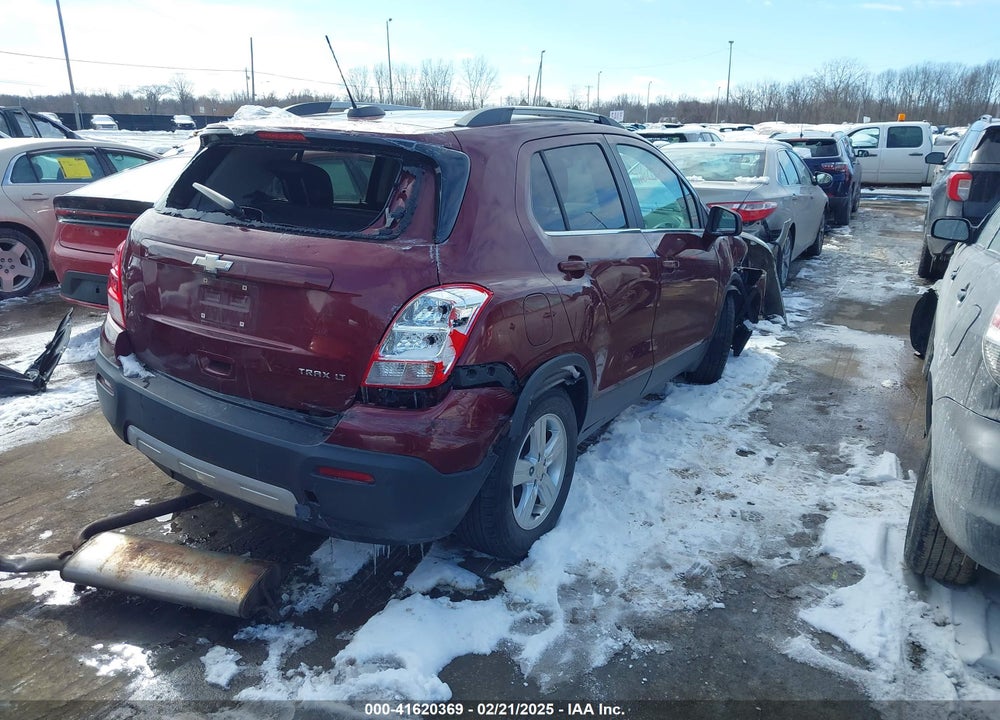 2016 CHEVROLET TRAX LT VIN: 3GNCJLSB1GL173864
