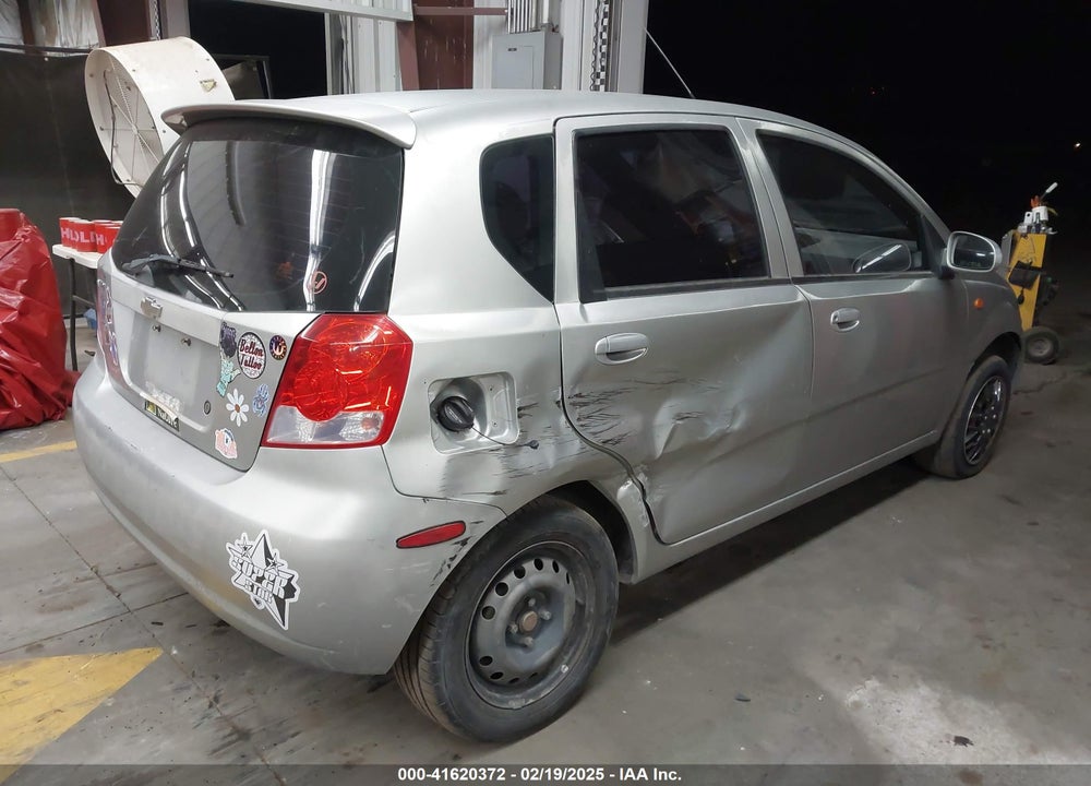 2004 CHEVROLET AVEO VIN: KL1TD62624B169038
