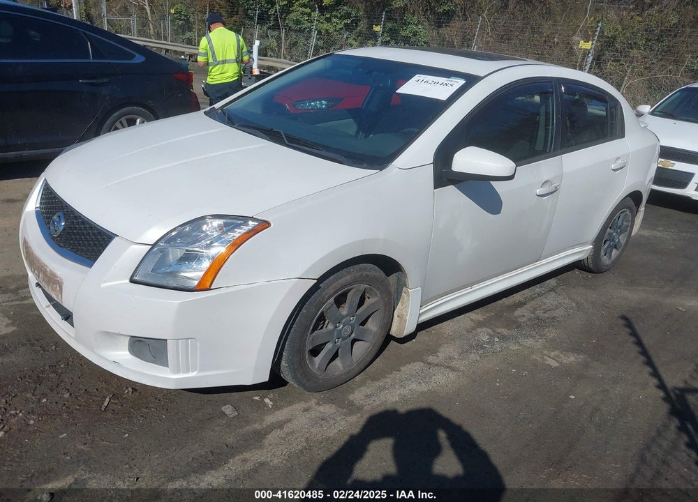 2012 NISSAN SENTRA VIN: 3N1AB6AP2CL656403