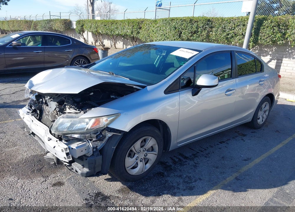 2013 HONDA CIVIC VIN: 19XFB2F5XDE272281