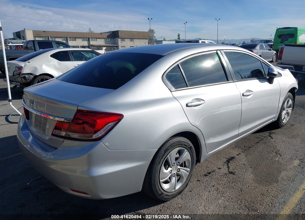 2013 HONDA CIVIC VIN: 19XFB2F5XDE272281