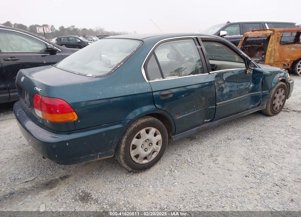 1998 HONDA CIVIC LX VIN: JHMEJ6674WS010665