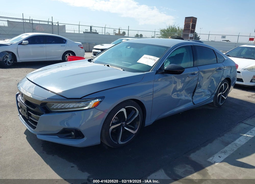 2022 HONDA ACCORD VIN: 1HGCV1F47NA094377