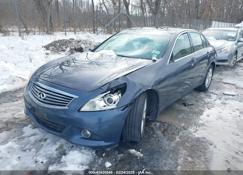 2012 INFINITI G37X VIN: JN1CV6AR6CM972569