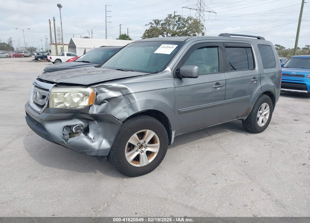 2009 HONDA PILOT EX-L VIN: 5FNYF38559B028572