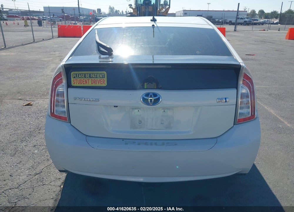 2012 TOYOTA PRIUS THREE VIN: JTDKN3DUXC0335537