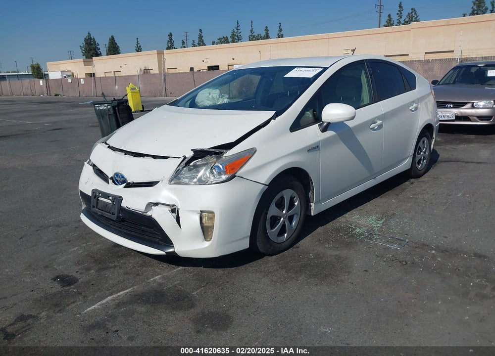 2012 TOYOTA PRIUS THREE VIN: JTDKN3DUXC0335537