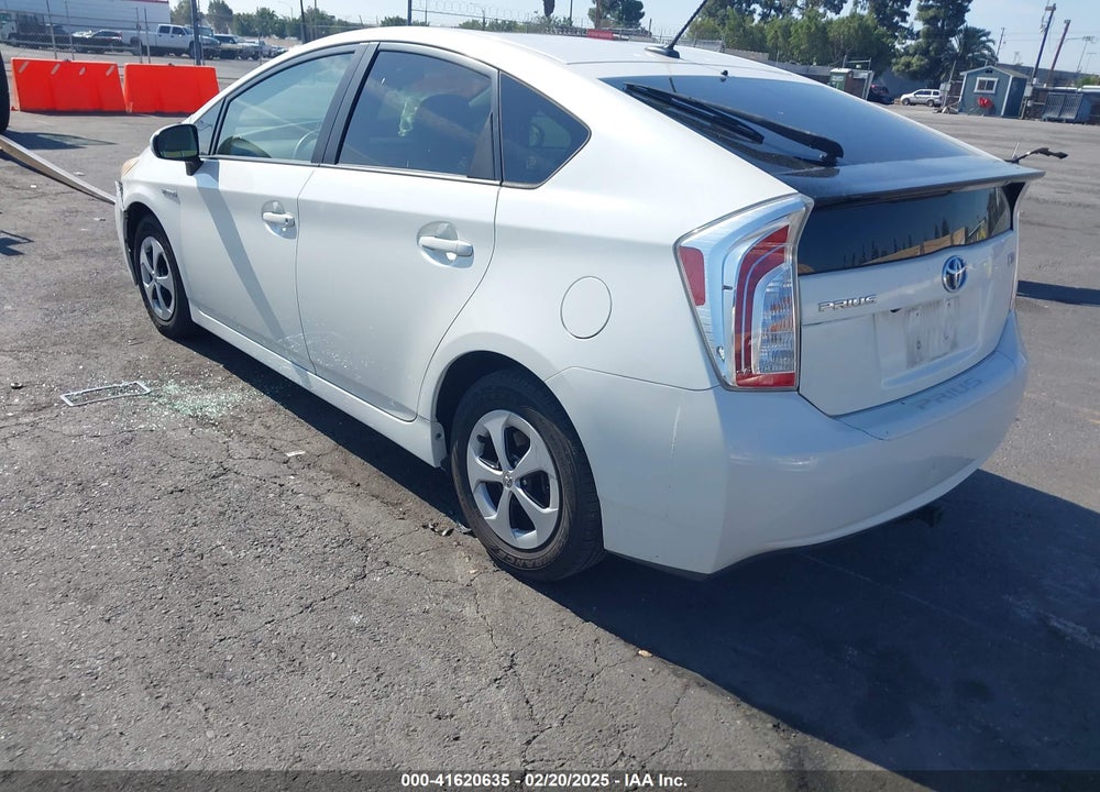 2012 TOYOTA PRIUS THREE VIN: JTDKN3DUXC0335537