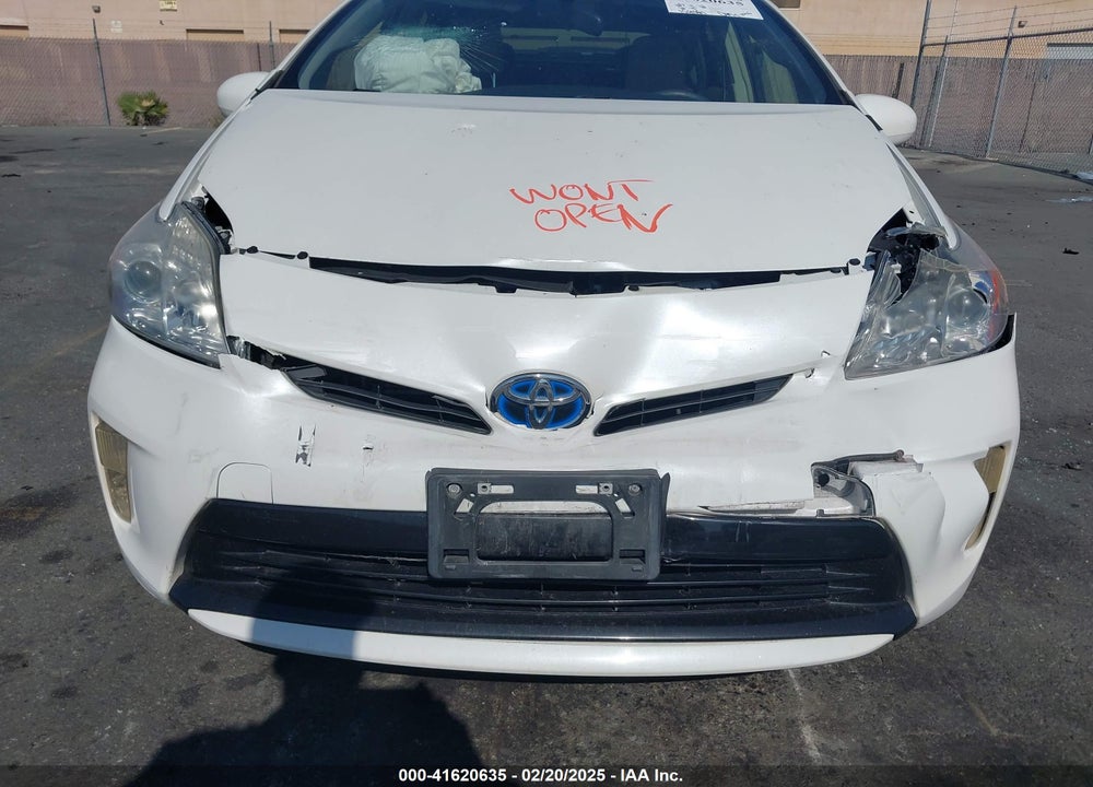 2012 TOYOTA PRIUS THREE VIN: JTDKN3DUXC0335537