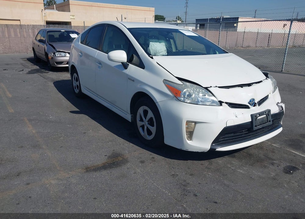 2012 TOYOTA PRIUS THREE VIN: JTDKN3DUXC0335537