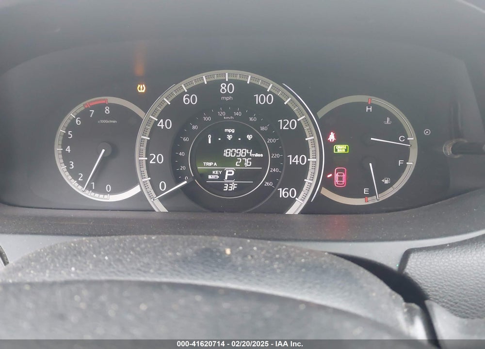 2014 HONDA ACCORD VIN: 1HGCR2F72EA129640