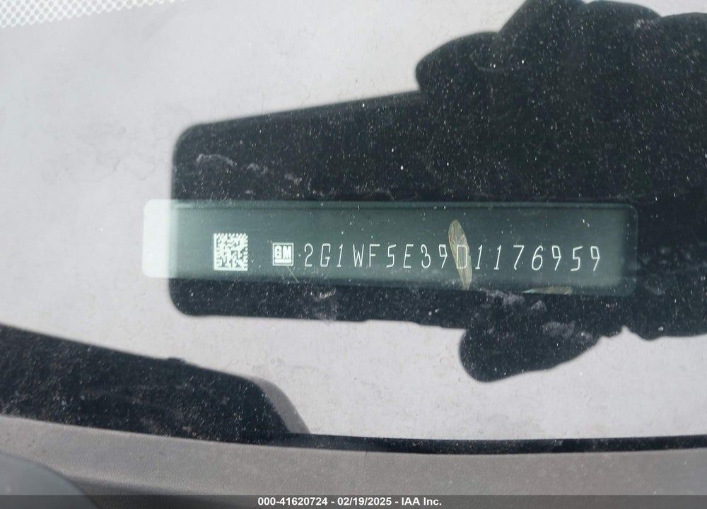 2013 CHEVROLET IMPALA VIN: 2G1WF5E39D1176959