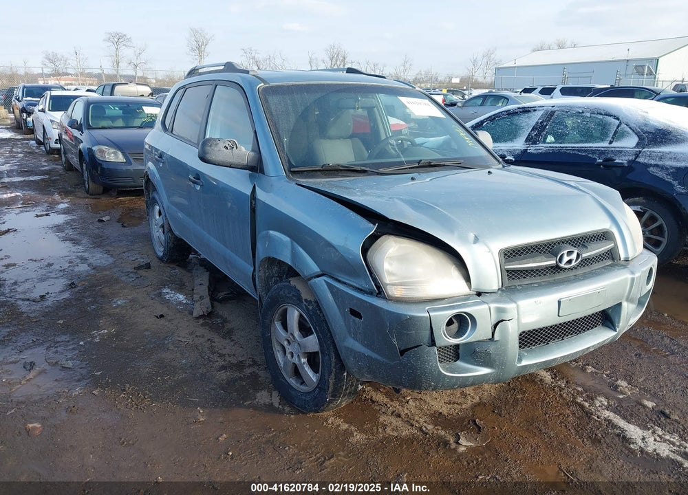 2007 HYUNDAI TUCSON GLS VIN: KM8JM12B97U583891