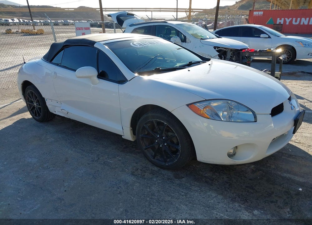 2008 MITSUBISHI ECLIPSE SPYDER GS VIN: 4A3AL25F48E040243