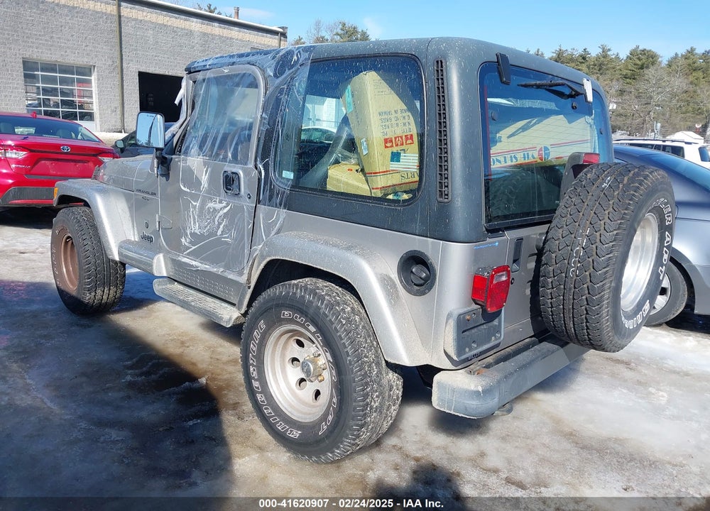 2001 JEEP WRANGLER SPORT VIN: 1J4FA49S21P348940