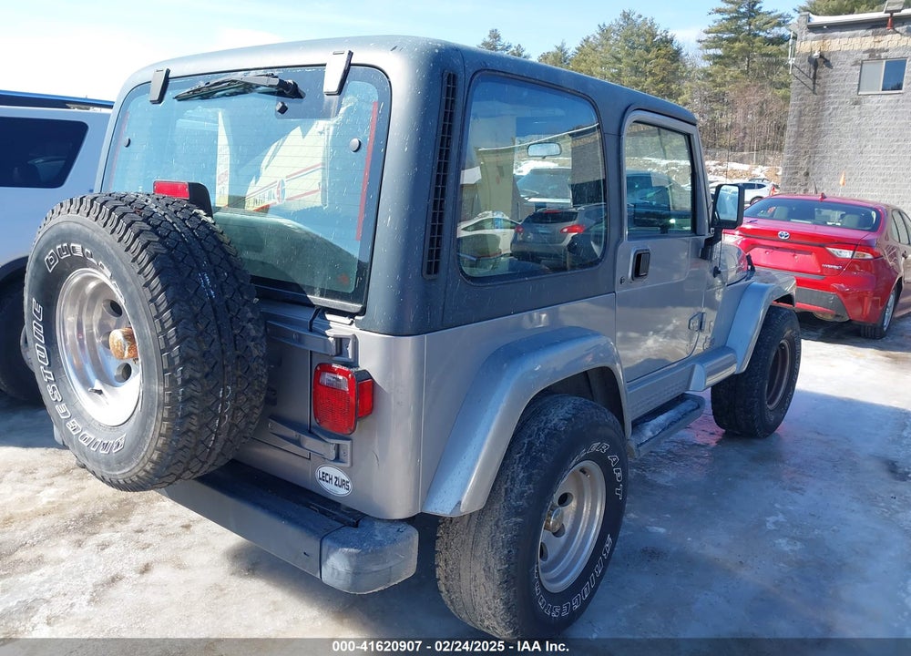 2001 JEEP WRANGLER SPORT VIN: 1J4FA49S21P348940
