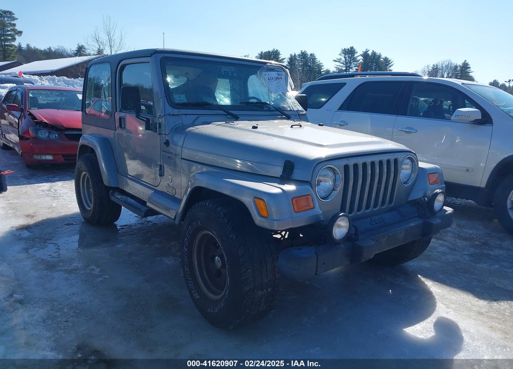 2001 JEEP WRANGLER SPORT VIN: 1J4FA49S21P348940