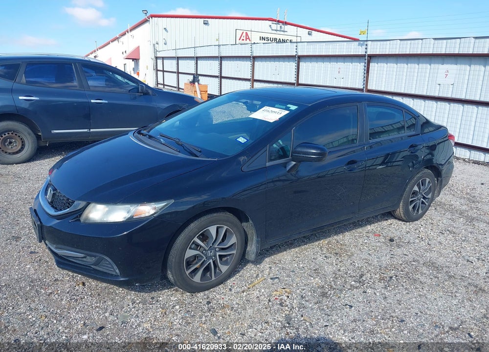 2014 HONDA CIVIC EX VIN: 19XFB2F86EE004419