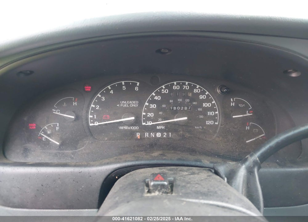 1996 FORD EXPLORER VIN: 1FMDU34X5TUD53521