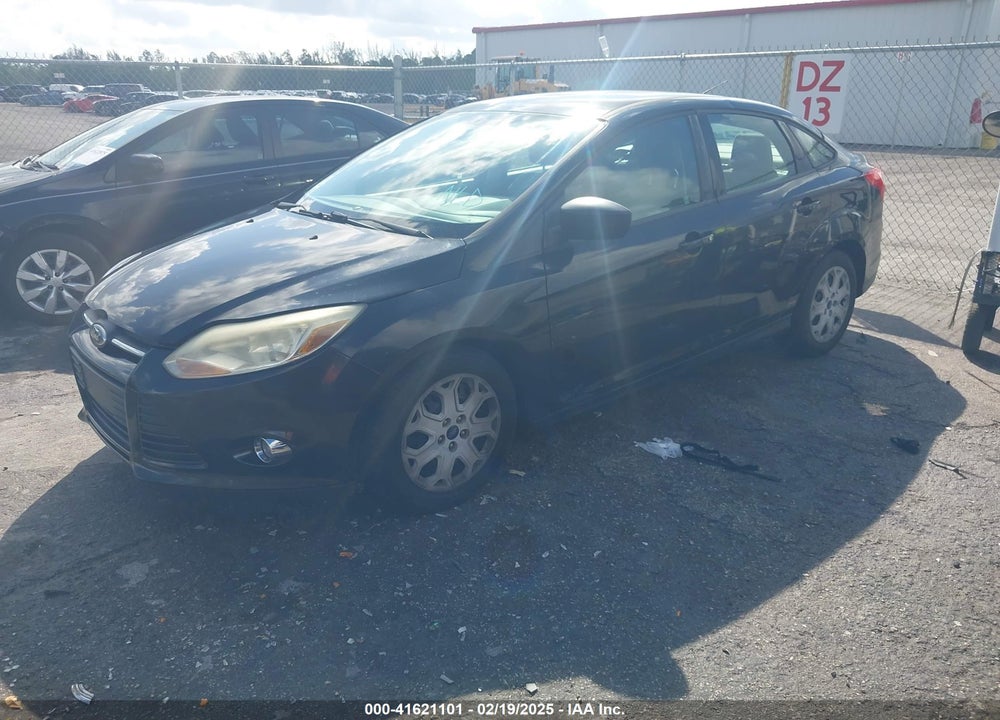 2012 FORD FOCUS VIN: 1FAHP3F2XCL287848