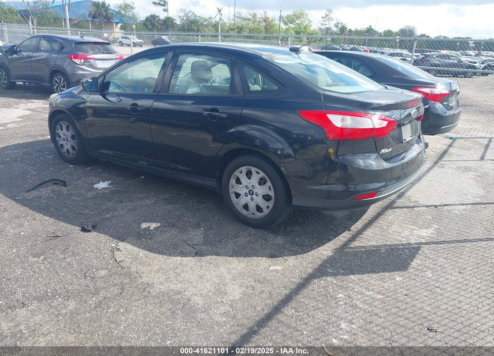 2012 FORD FOCUS VIN: 1FAHP3F2XCL287848