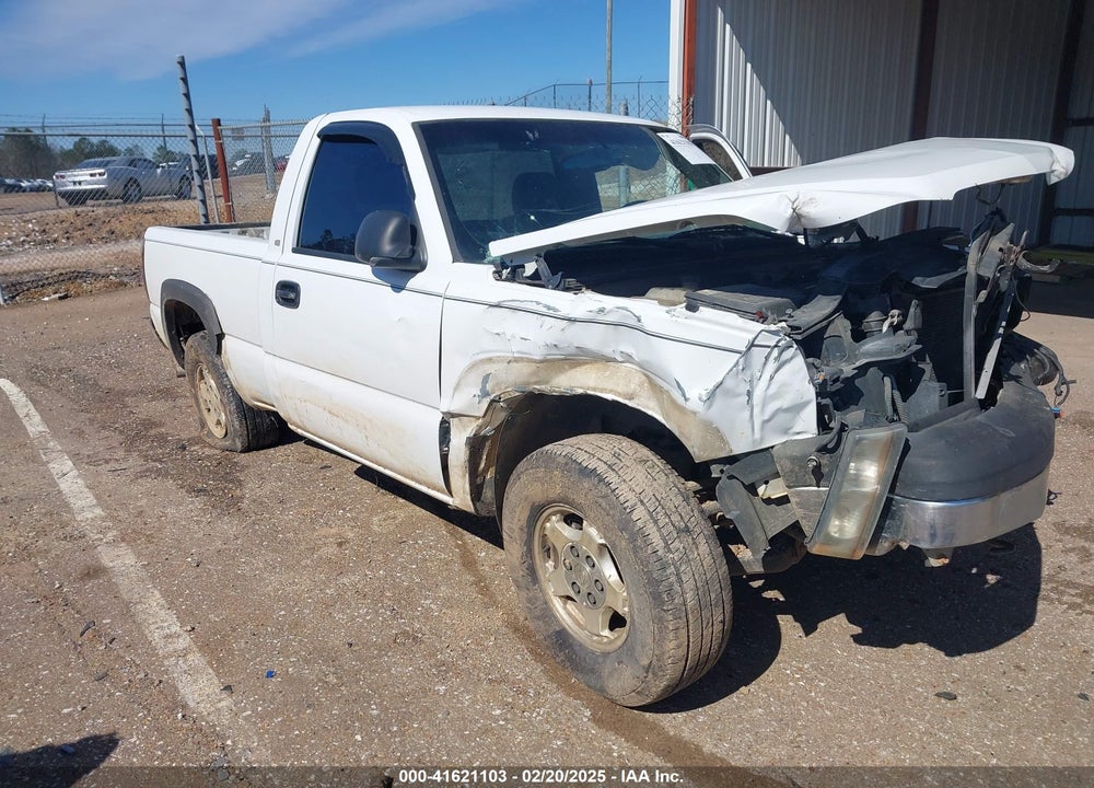 2004 CHEVROLET SILVERADO 1500 WORK TRUCK VIN: 1GCEC14X34Z337581
