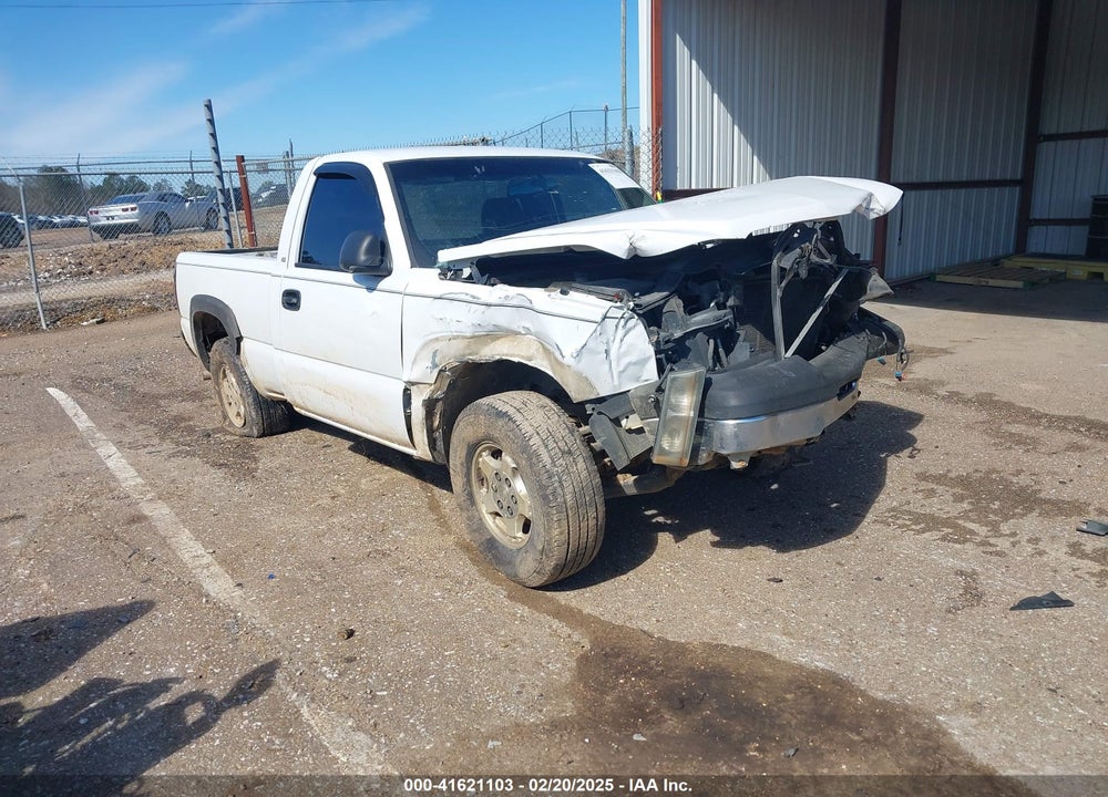 2004 CHEVROLET SILVERADO 1500 WORK TRUCK VIN: 1GCEC14X34Z337581