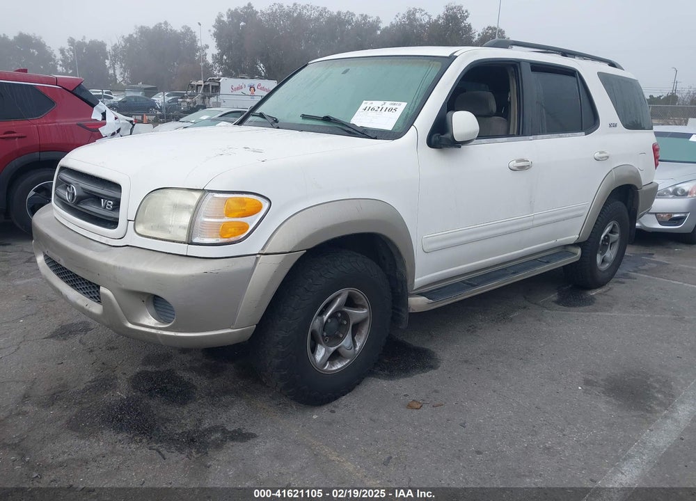 2001 TOYOTA SEQUOIA SR5 V8 VIN: 5TDBT44A41S020793