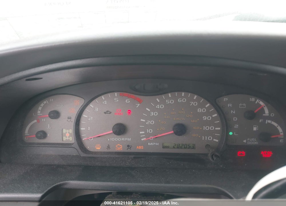 2001 TOYOTA SEQUOIA SR5 V8 VIN: 5TDBT44A41S020793