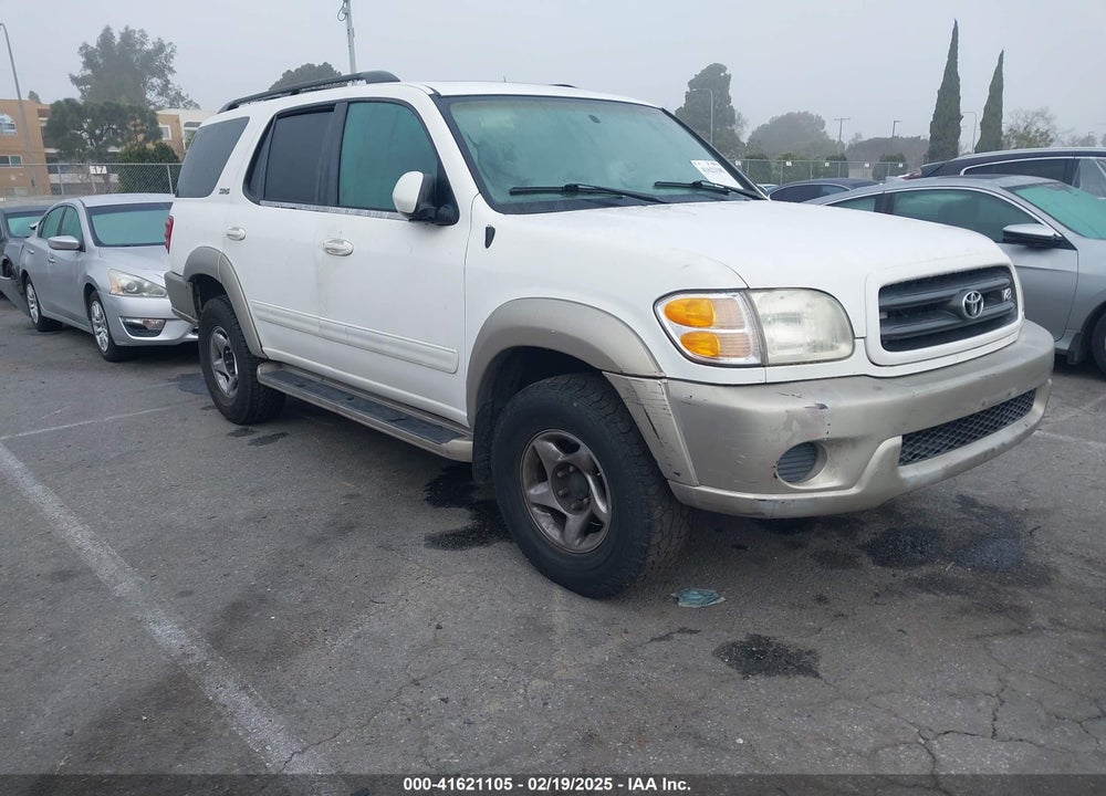 2001 TOYOTA SEQUOIA SR5 V8 VIN: 5TDBT44A41S020793