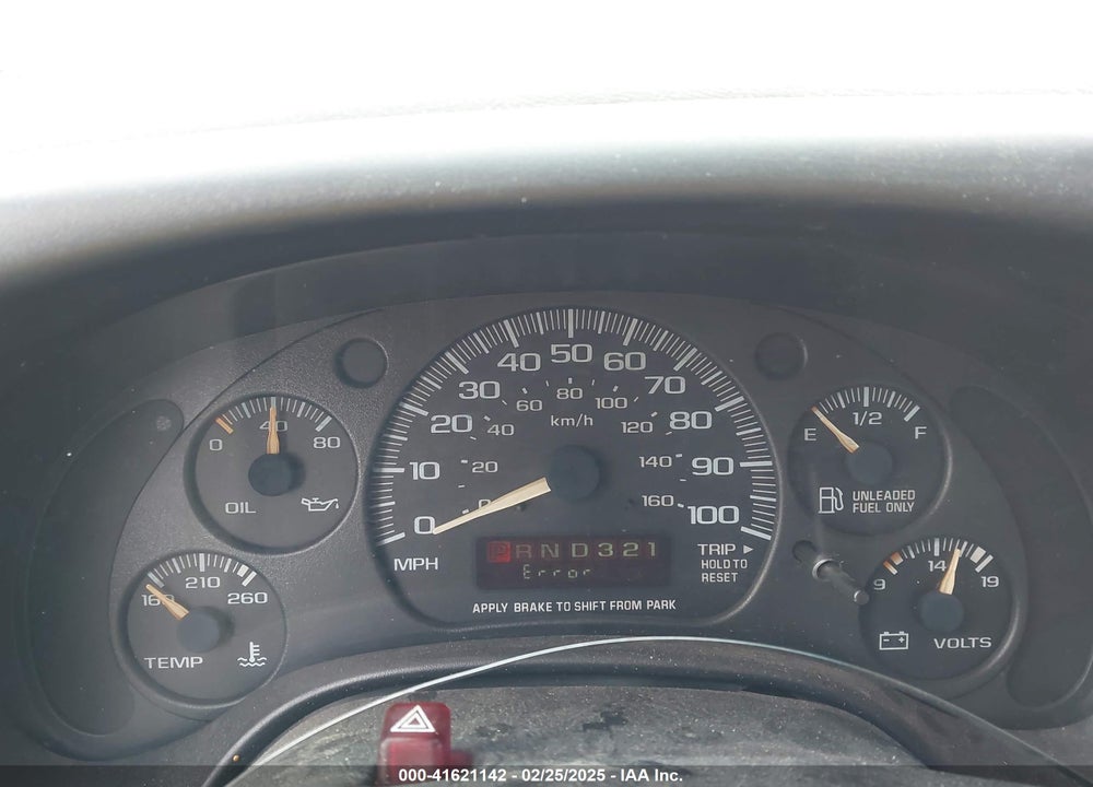 2002 CHEVROLET EXPRESS VIN: 1GCFG15W721130363