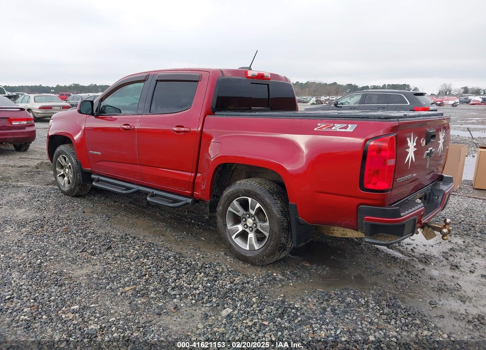 2017 CHEVROLET COLORADO VIN: 1GCGTDEN1H1231870