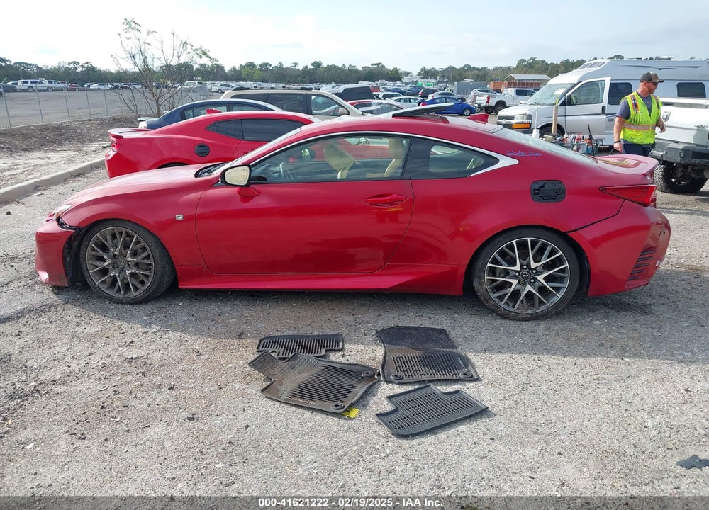 2015 LEXUS RC VIN: JTHHE5BC9F5009444