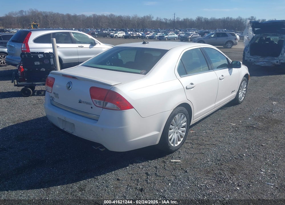 2010 MERCURY MILAN HYBRID VIN: 3MEDM0L36AR661835