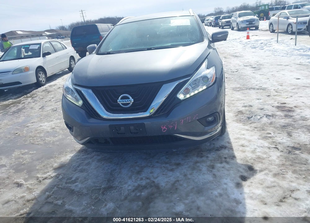 2016 NISSAN MURANO SL VIN: 5N1AZ2MH4GN166052