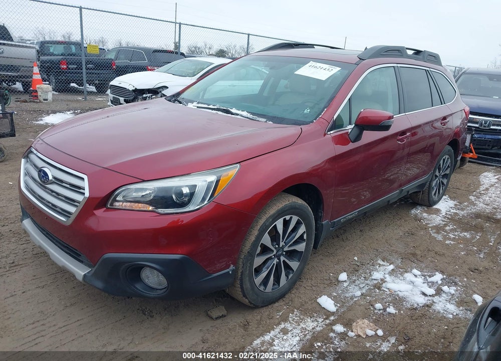 2016 SUBARU OUTBACK 2.5I LIMITED VIN: 4S4BSBNC6G3267519