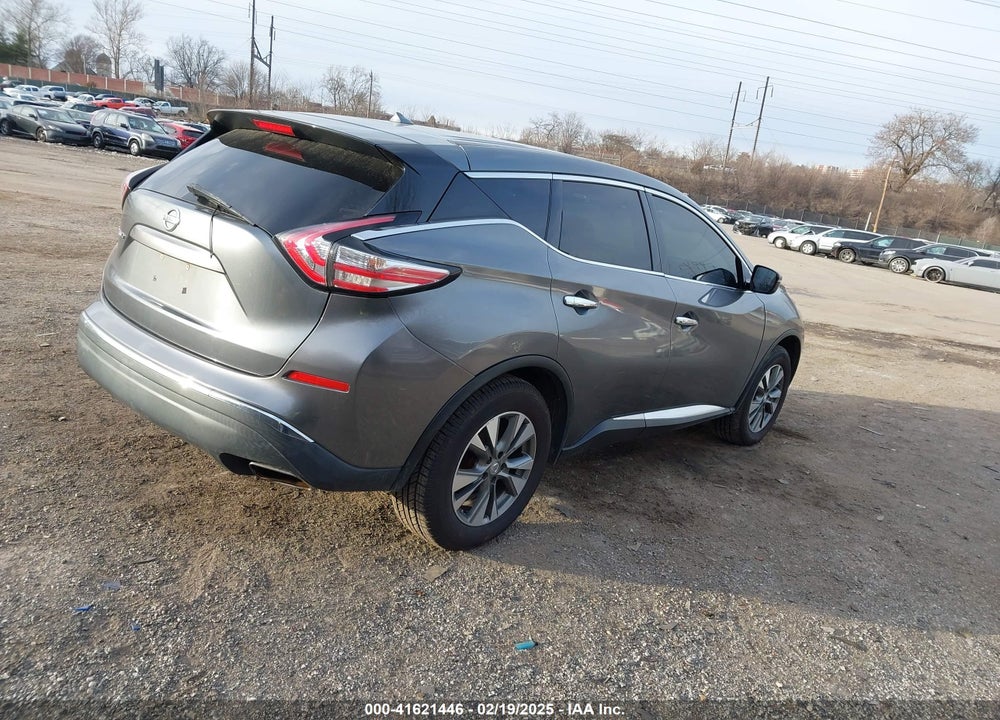 2015 NISSAN MURANO S VIN: 5N1AZ2MG7FN206467