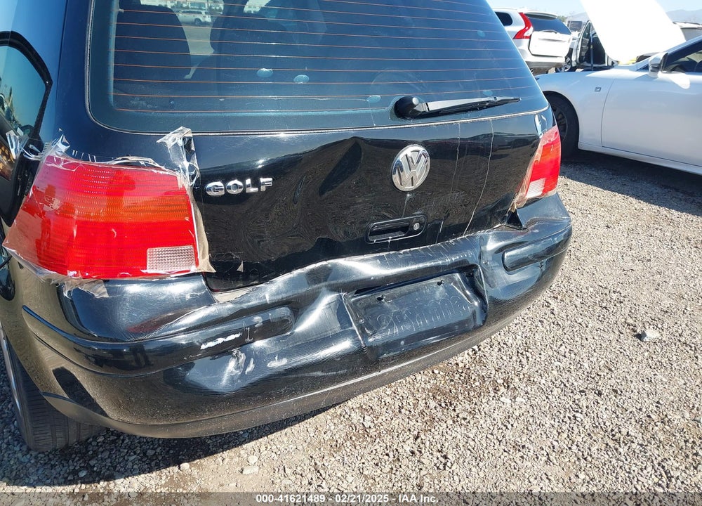 2004 VOLKSWAGEN GOLF GL VIN: 9BWBL61J344037655