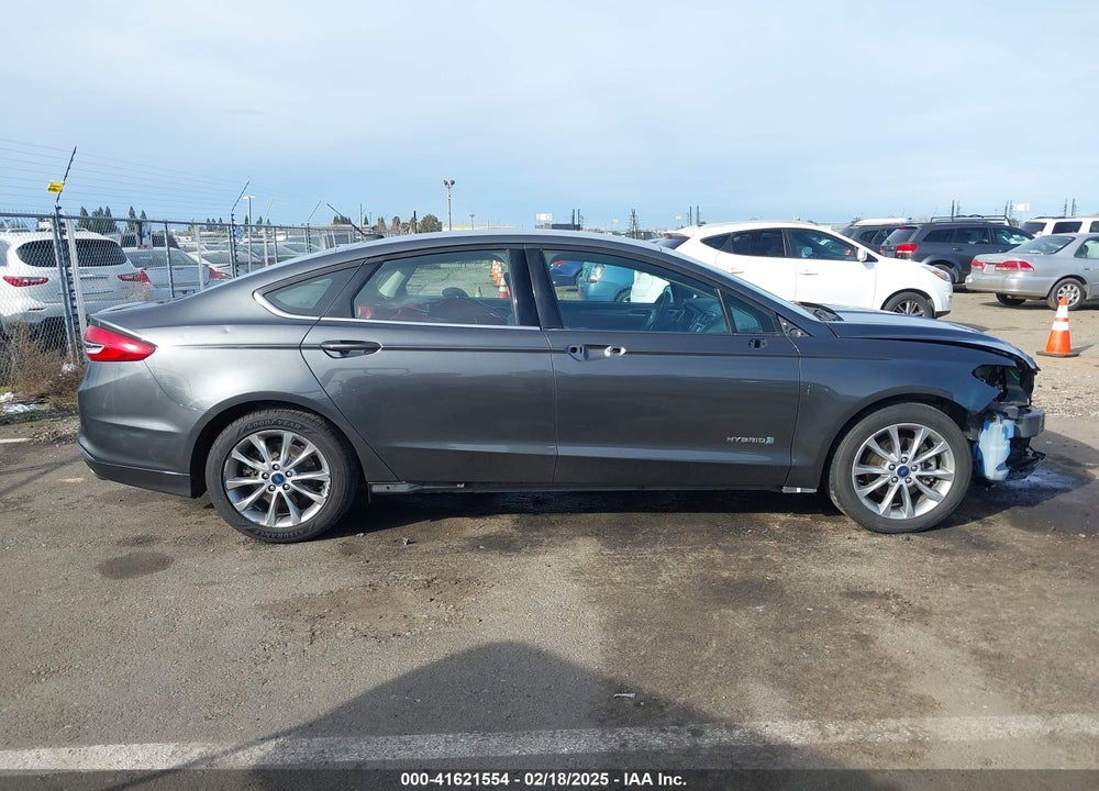2017 FORD FUSION HYBRID VIN: 3FA6P0LU2HR190468