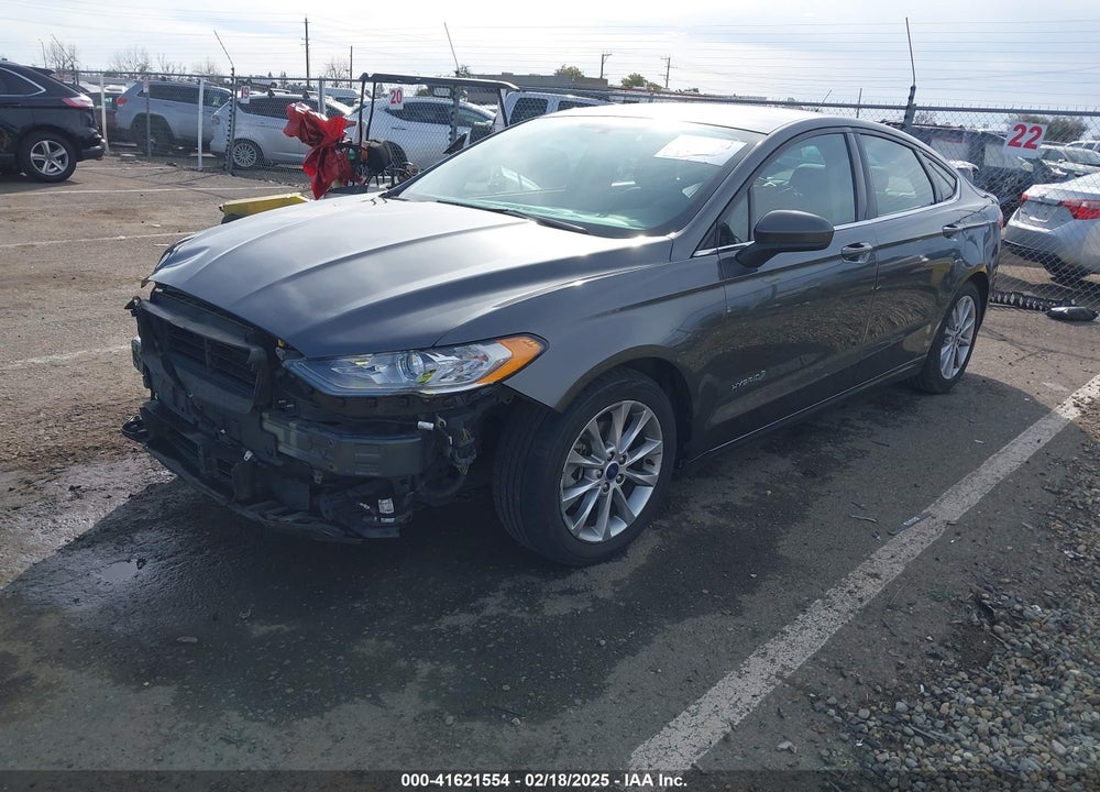 2017 FORD FUSION HYBRID VIN: 3FA6P0LU2HR190468