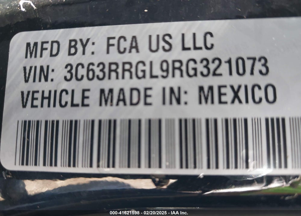 2024 RAM 3500 VIN: 3C63RRGL9RG321073
