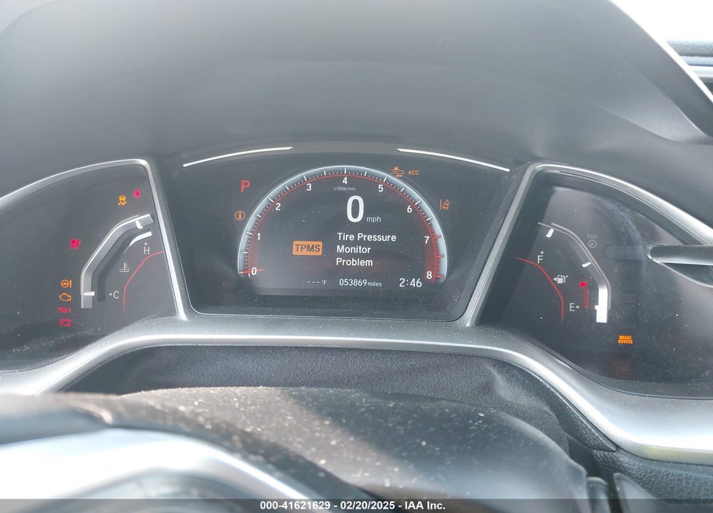 2019 HONDA CIVIC VIN: 2HGFC2F89KH605161