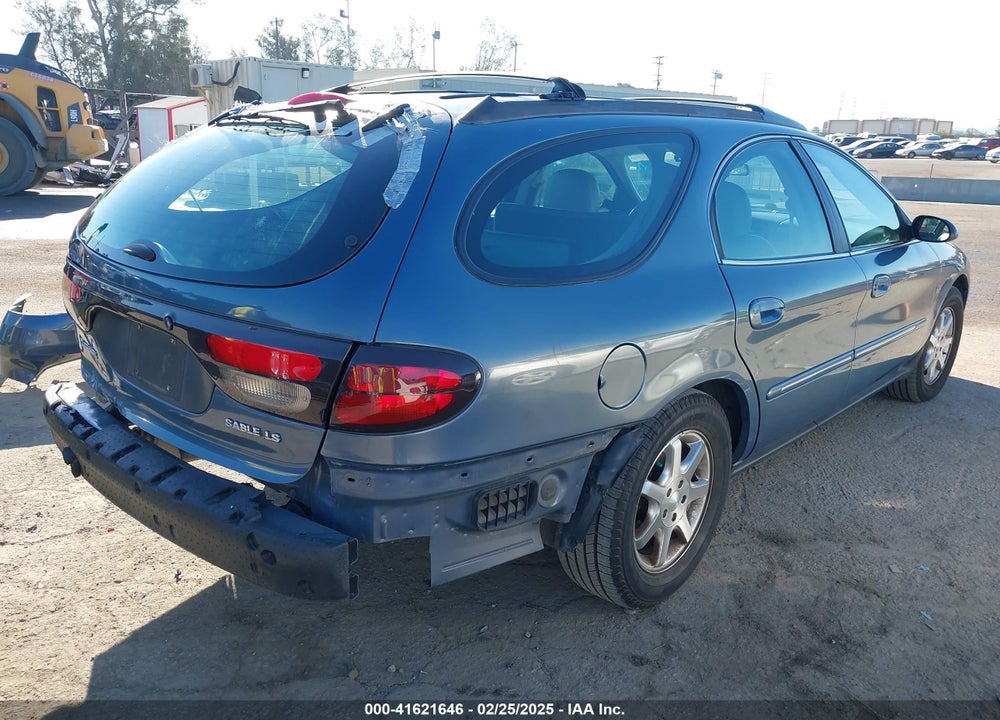 2000 MERCURY SABLE LS PREMIUM VIN: 1MEFM59S9YA624898