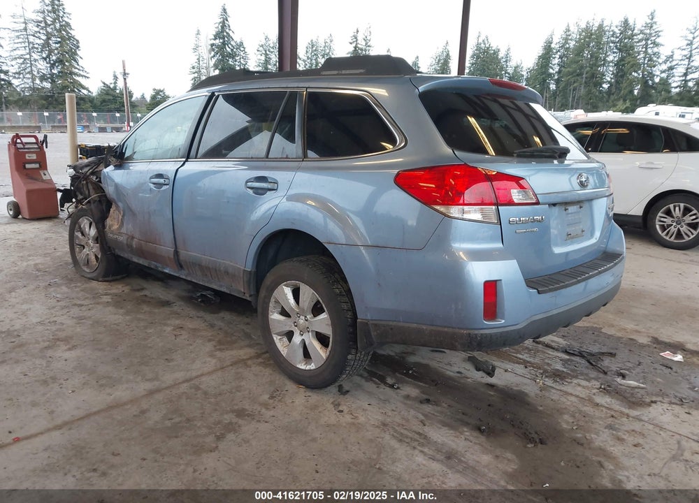 2011 SUBARU OUTBACK VIN: 4S4BRBGC7B3370367