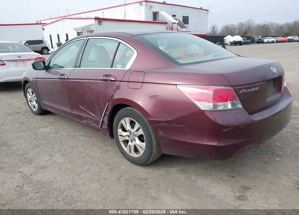 2009 HONDA ACCORD 2.4 LX-P VIN: 1HGCP26439A086704