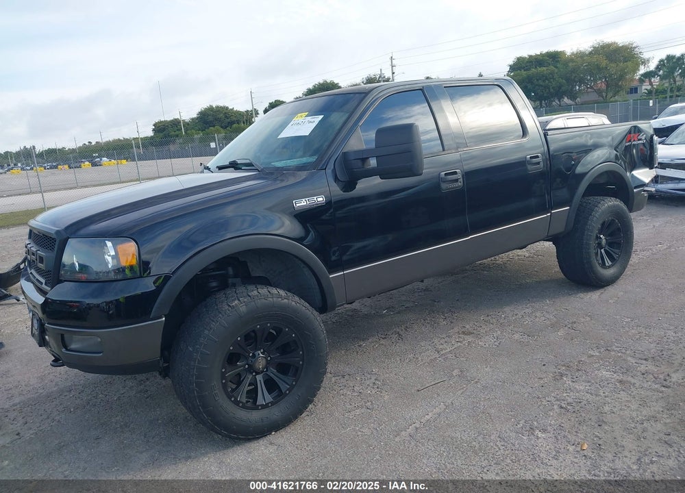 2004 FORD F-150 FX4/LARIAT/XLT VIN: 1FTPW14564KC07625