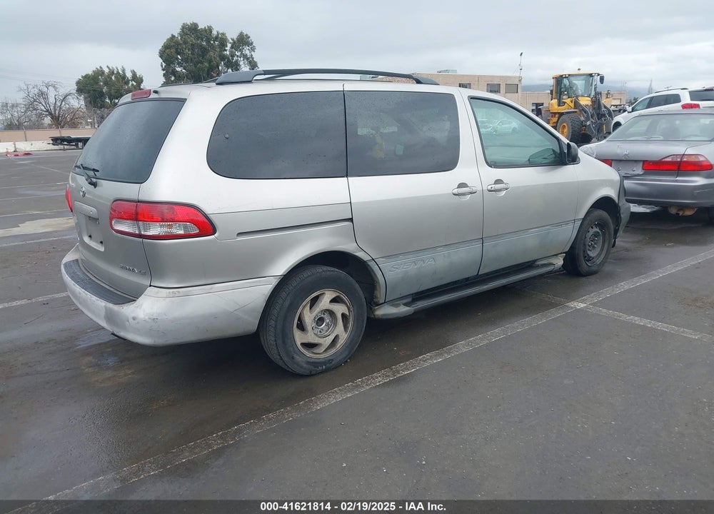 2001 TOYOTA SIENNA LE VIN: 4T3ZF13CX1U346927
