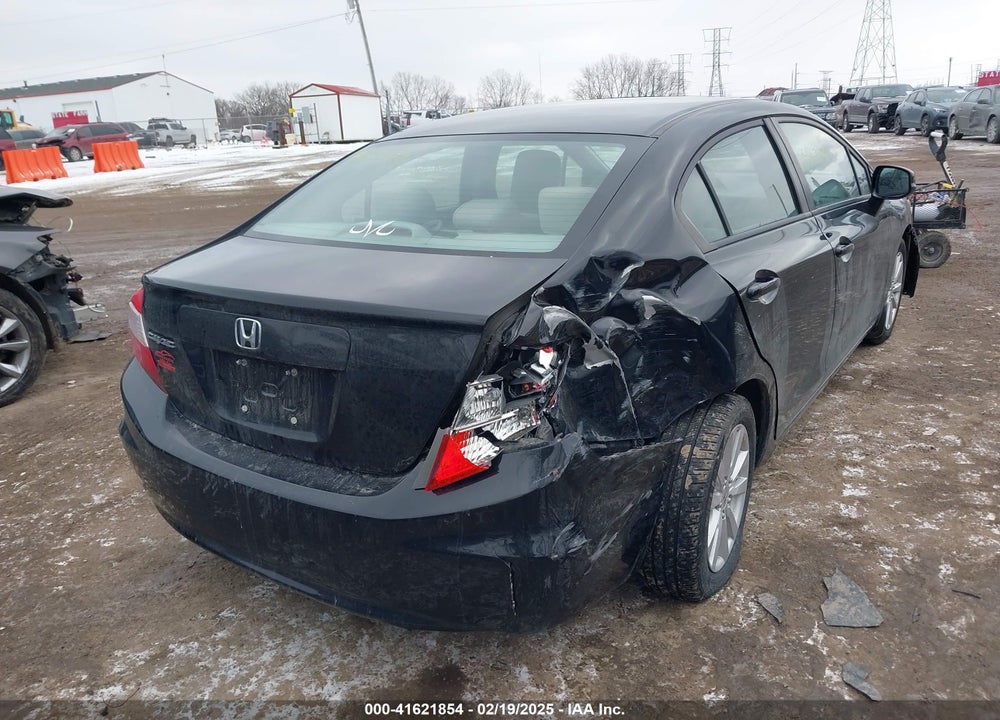 2012 HONDA CIVIC EX VIN: 19XFB2F84CE056578
